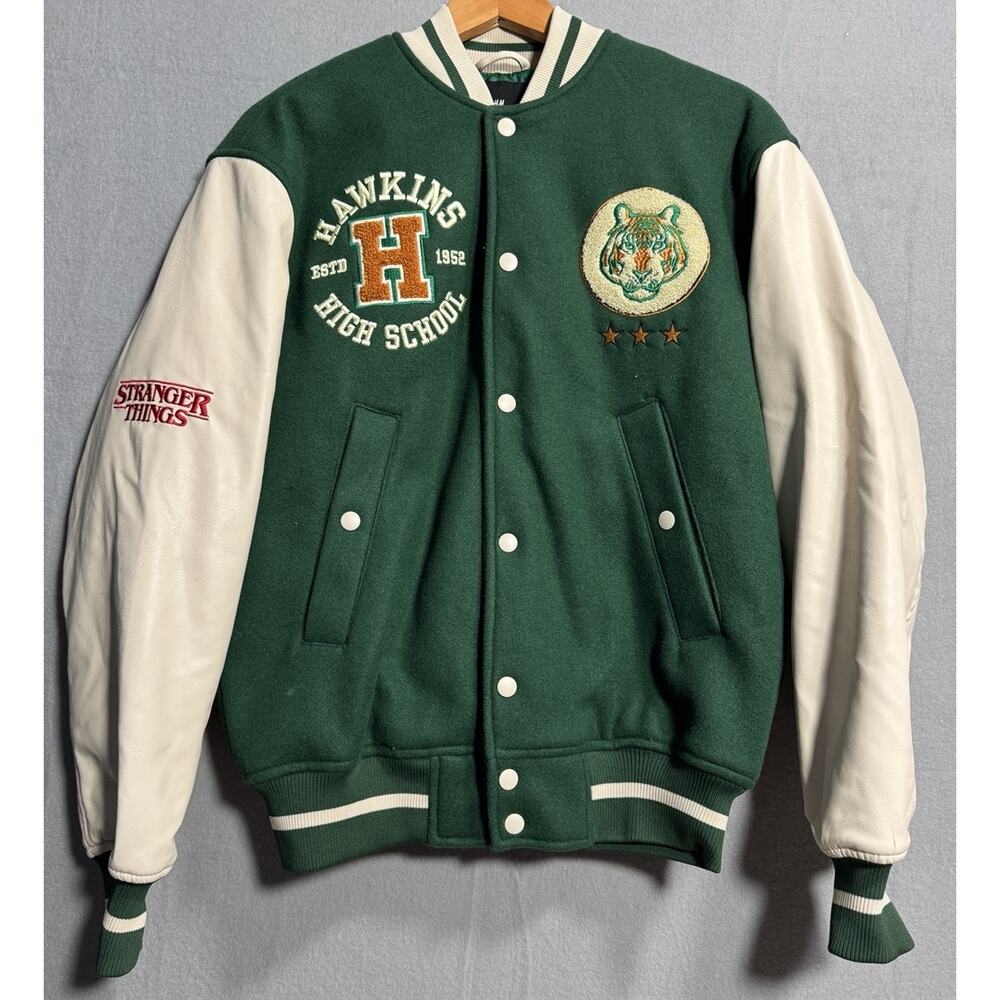 NEW Stranger Things x H&M Netflix Jacket bomber Hawkins Limited Edition SMALL
